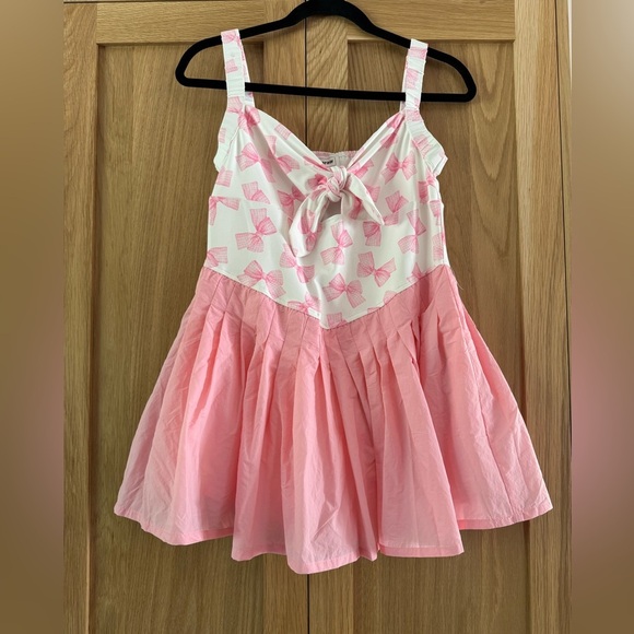 Charming Pink Mini Dress - Picture 3 of 5